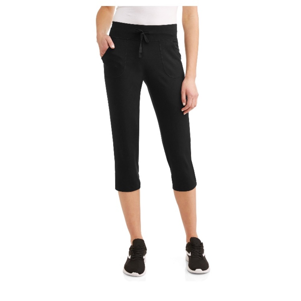 Athletic Works Womens Plus-size Active Knit Capri